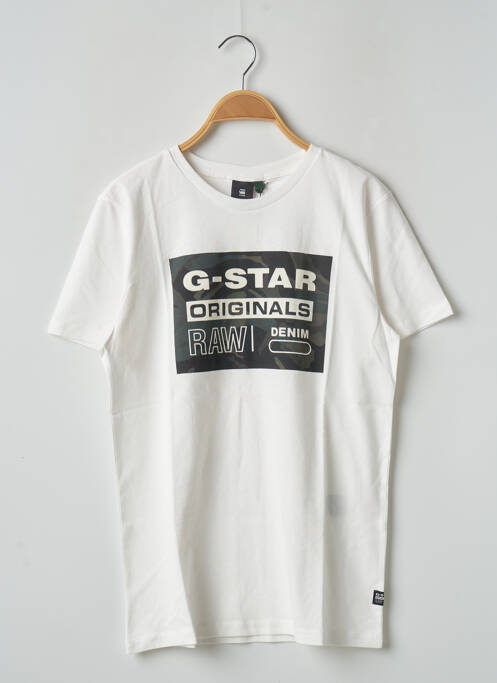 Tricou ecru G STAR băiat