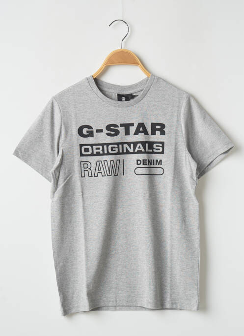 Tricou gri G STAR băiat