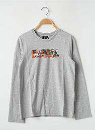 Tricou gri G STAR garcon