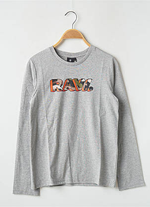 Tricou gri G STAR băiat