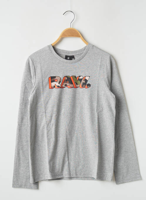 Tricou gri G STAR băiat