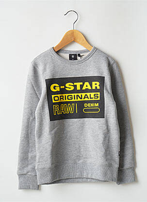 Hanorac gri G STAR băiat