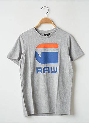 Tricou gri G STAR băiat