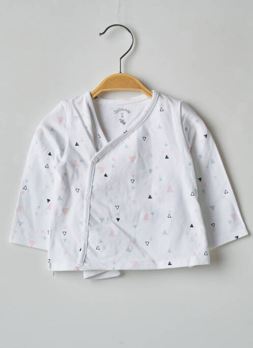 Tricou alb 3 POMMES copil