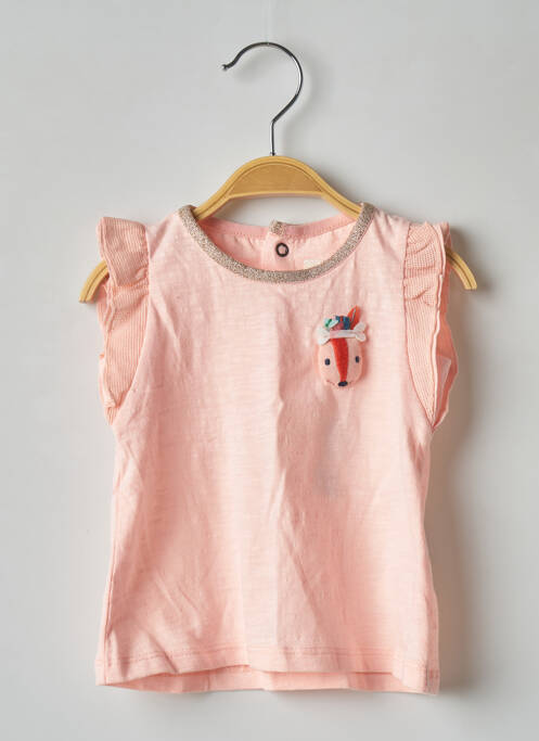 Tricou roz CATIMINI fată