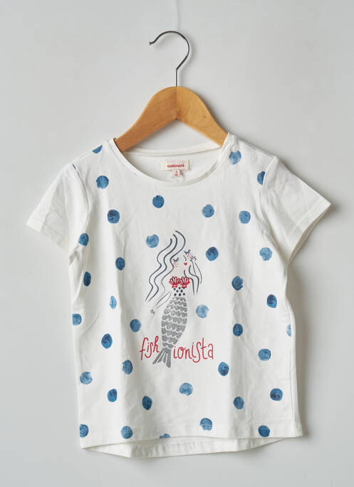 Tricou ecru CATIMINI fată