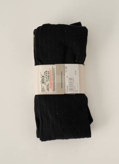 Colanți negru 3 POMMES fată