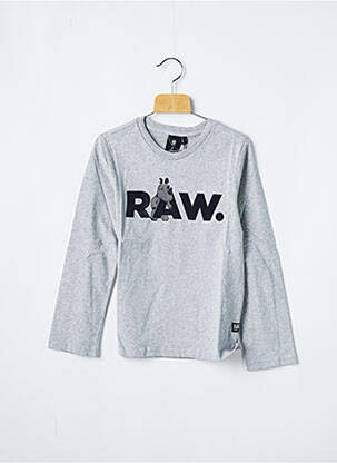 Tricou gri G STAR băiat