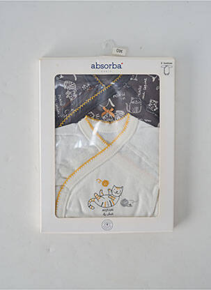 Tricou ecru ABSORBA fată