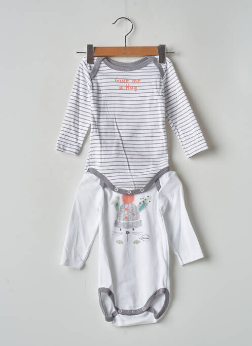 Body de lenjerie gri U TOUT PETITS băiat