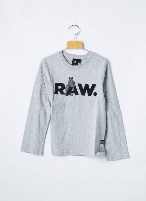 Tricou gri G STAR băiat