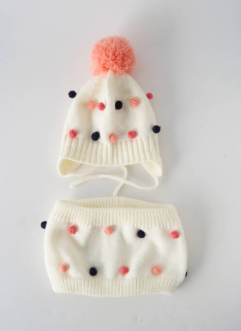 Căciulă ecru 3 POMMES fată