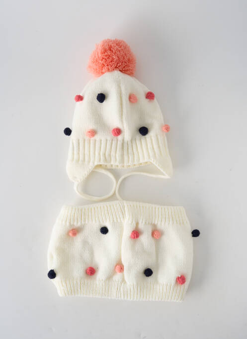 Căciulă ecru 3 POMMES fată