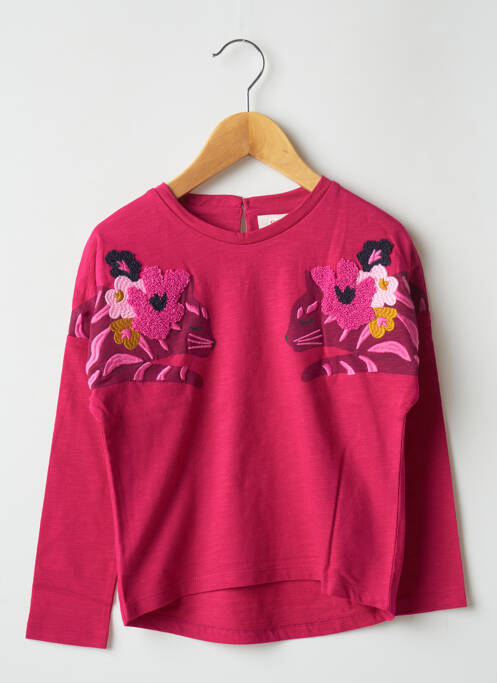 Tricou roz CATIMINI fată