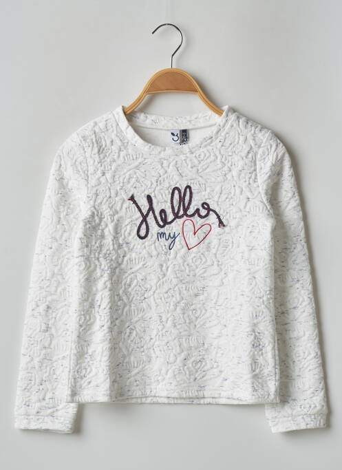 Hanorac ecru 3 POMMES fată