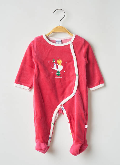 Salopetă de dormit roz ABSORBA fată