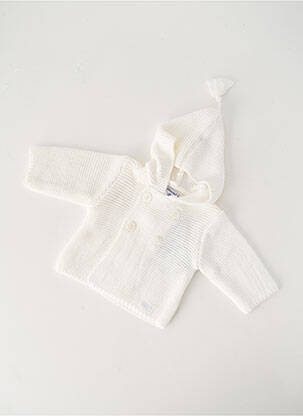 Palton lung alb ABSORBA copil