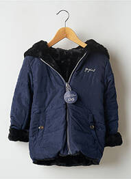 Parka negru 3 POMMES fată
