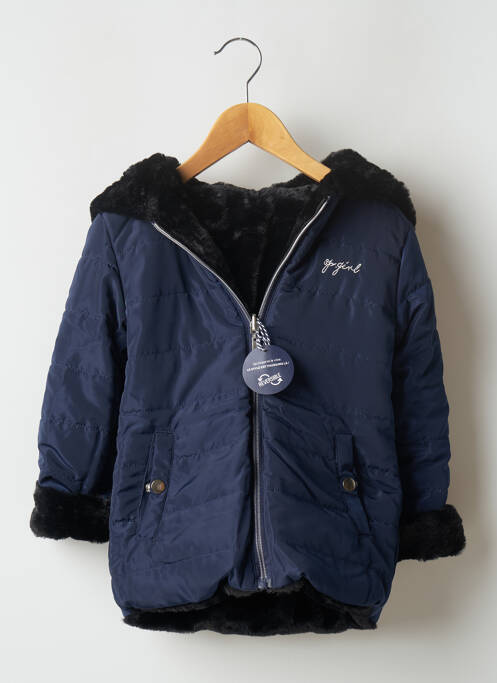 Parka negru 3 POMMES fată