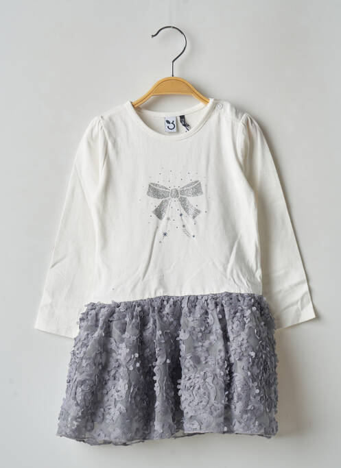 Rochie midi gri 3 POMMES fată