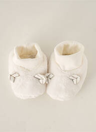 Papuci/pantofi de casă ecru ABSORBA enfant