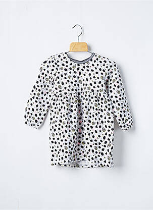 Rochie midi ecru 3 POMMES fată