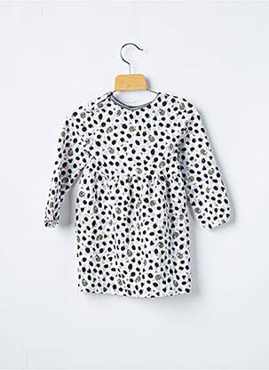 Rochie midi ecru 3 POMMES fată