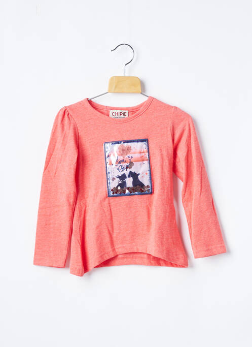 Tricou portocaliu CHIPIE fată