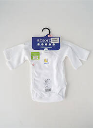 Body de lenjerie alb ABSORBA copil