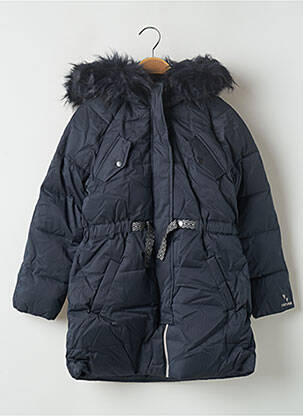 Palton lung albastru CATIMINI fată
