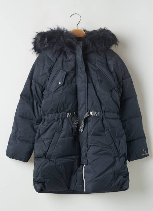 Palton lung albastru CATIMINI fată