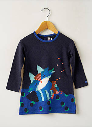 Rochie pulover albastru CATIMINI fată