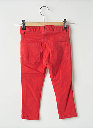Pantalon chino roșu 3 POMMES băiat