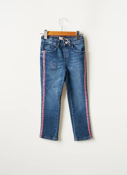 Blugi cu croială slim albastru CHIPIE fată