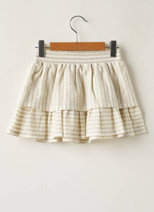 Fustă scurtă ecru ABSORBA fată