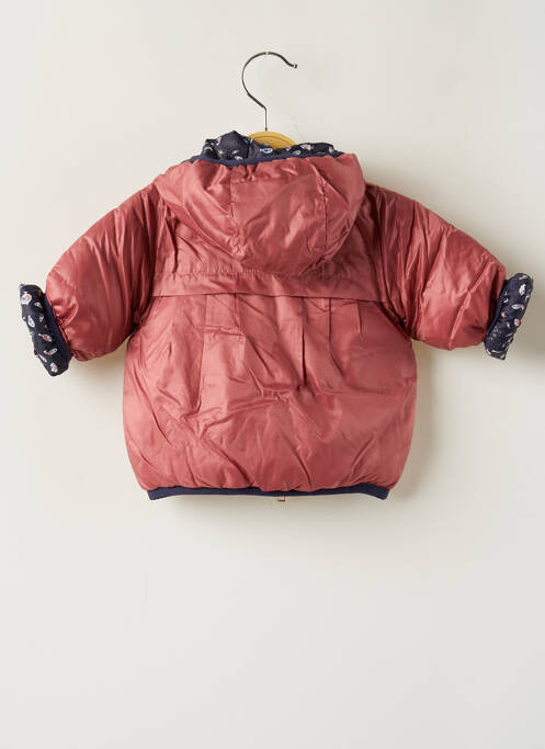 Geacă matlasată roz ABSORBA fată