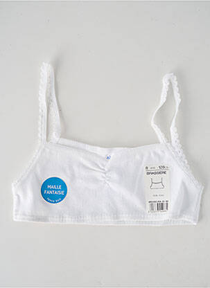 Sutien alb ABSORBA fată