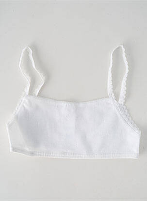Sutien alb ABSORBA fată