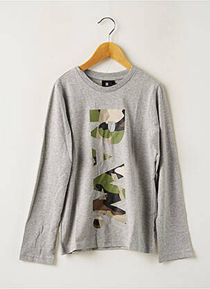 Tricou gri G STAR băiat