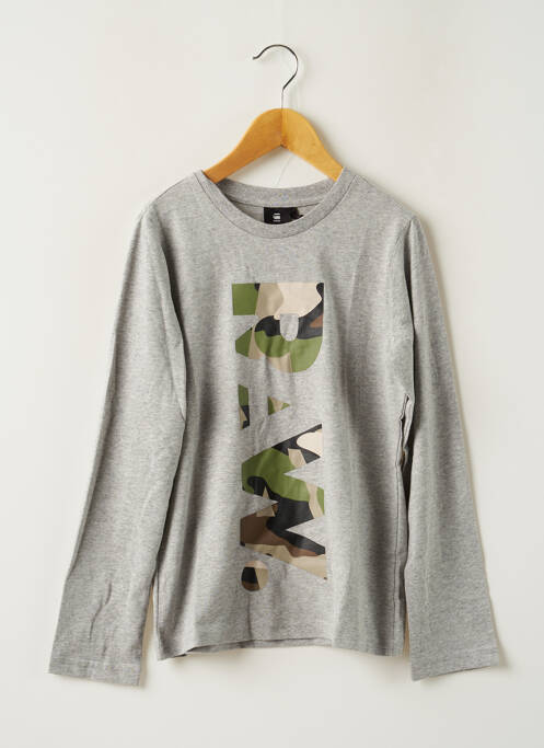 Tricou gri G STAR băiat