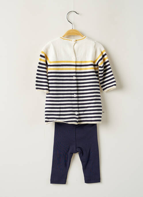 Set sus/jos bleumarin ABSORBA fată