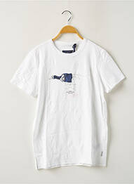 Tricou alb G STAR băiat