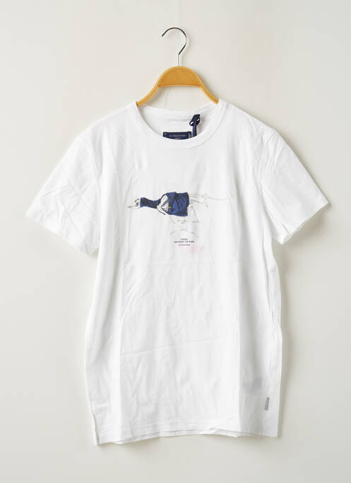 Tricou alb G STAR băiat