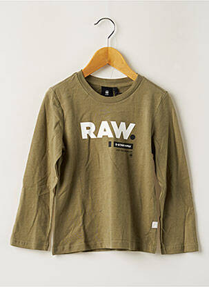 Tricou kaki G STAR băiat