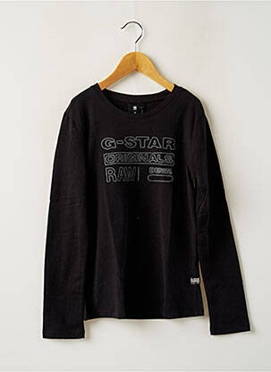 Tricou negru G STAR fată