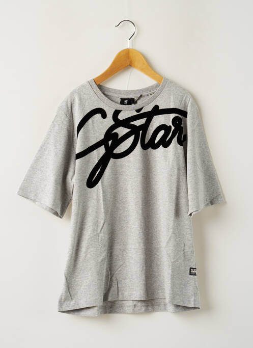 Tricou gri G STAR fată