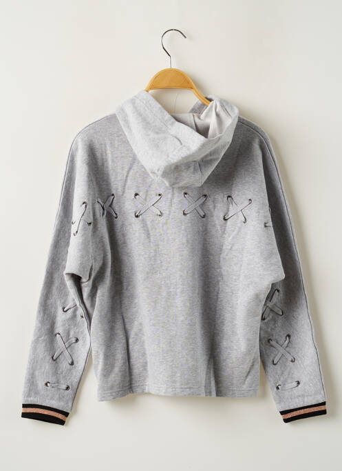 Vestă cu mâneci lungi gri CHIPIE fată