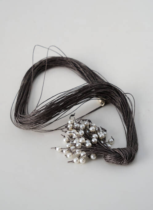 Colier gri N°3 femeie