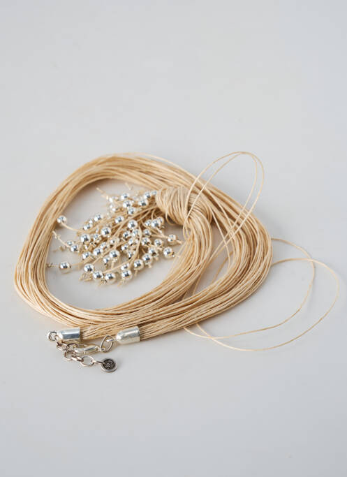 Colier bej N°3 femeie