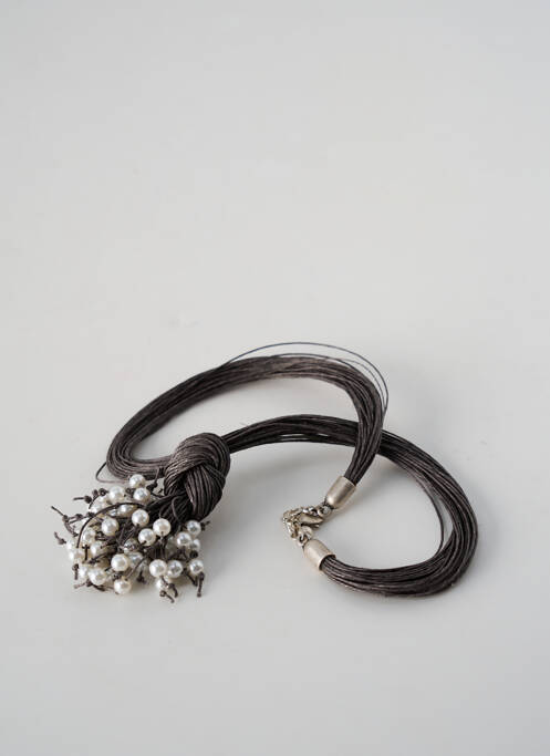 Colier gri N°3 femeie